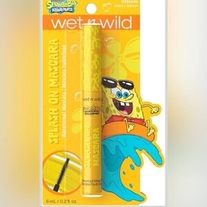 Wet n Wild Splash On SpongeBob Yellow Mascara, New in Package
